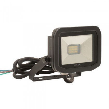 Luceco Guardian Slimline LED Floodlight 3000K Warm White 15W 1200 Lumen (LFS12B130)