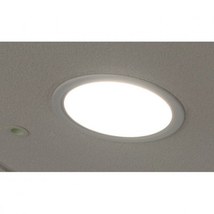 Luceco LED Eco Circular Edgelit LuxPanel Downlight Lampu Siling Benam 90mm Warm White / Cool White 3W 135 Lumens Luceco LED Eco Circular Edgelit LuxPanel Downlight Lampu Siling Benam 90mm Warm White / Cool White 3W 135 Lumens