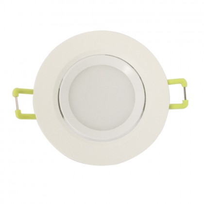 Luceco Integrated LED Colour Change Ceiling Downlight 6W Adjustable 450 Lumen Lampu Siling Benam (EDLA45CC)