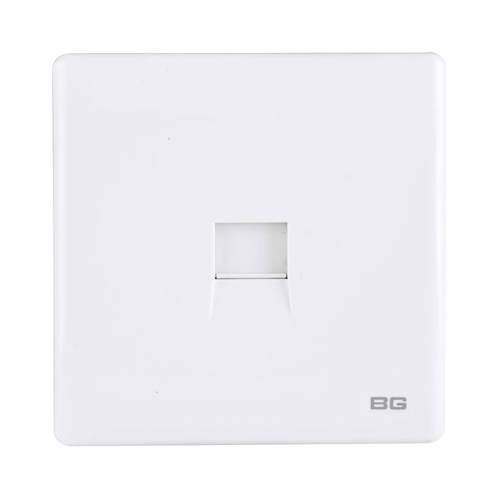 British General Neo Slimline Telephone Outlet RJ11
