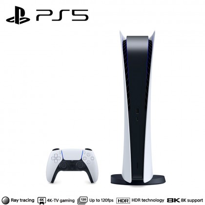 Sony Playstation 5 Gaming Console Ps5 4k Tv Gaming 825gb Digital Edition Sony Malaysia Warranty