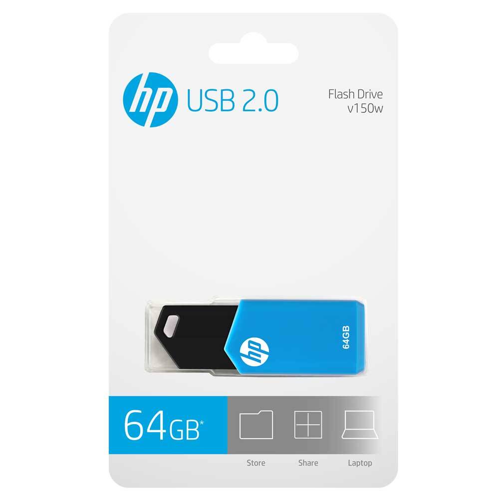 HP V150W USB Flash Drives (16GB/32GB/64GB/128GB) Durable Sliding