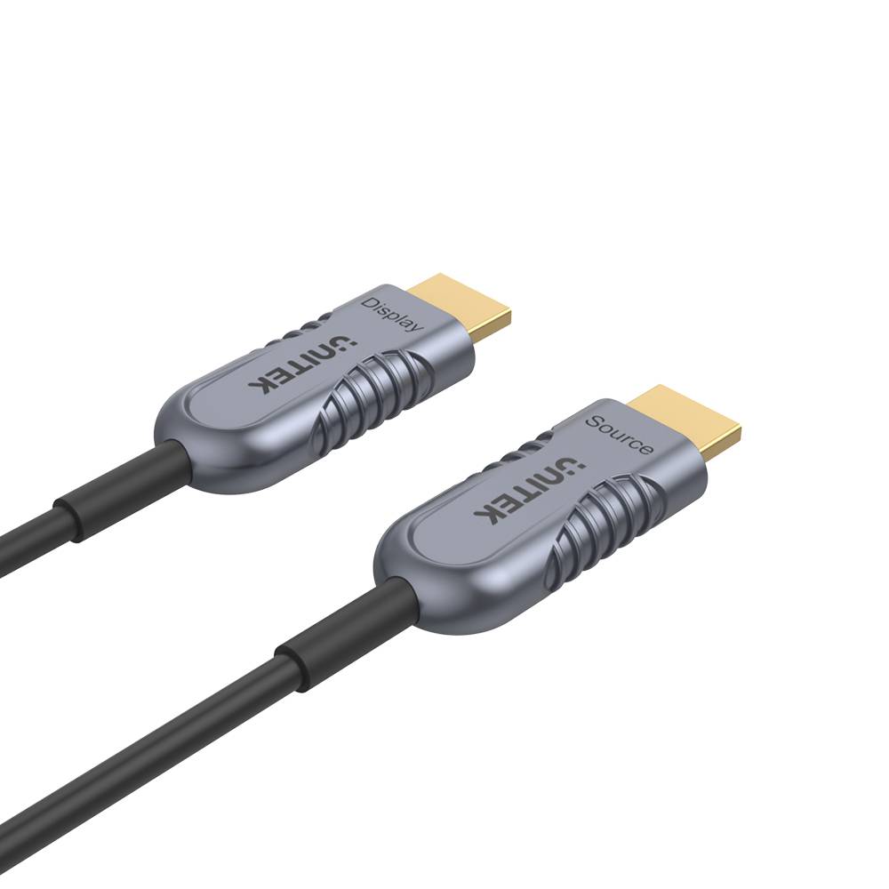 Unitek 8K Fiber Optic HDMI 2.1 Cable Male To Male Supports 8K 60Hz 48Gbps Bandwidth Maximum PS5