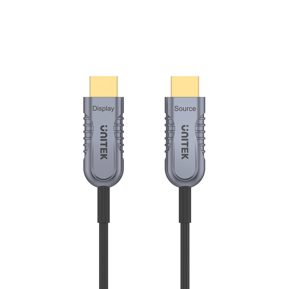 Unitek 8K Fiber Optic HDMI 2.1 Cable Male To Male Supports 8K 60Hz