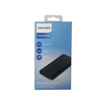 Philips 22.5W Power Bank 10000mAh Fast Charge Powerbank for Smartphone Battery External DLP7790HB