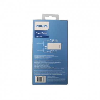 Philips 22.5W Power Bank 10000mAh Fast Charge Powerbank for Smartphone Battery External DLP7790HB