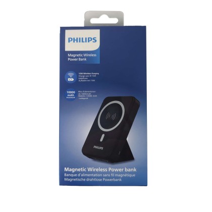 Philips 15W Magnetic Wireless Power Bank 10000mAh Powerbank USB Type C DLP9859N