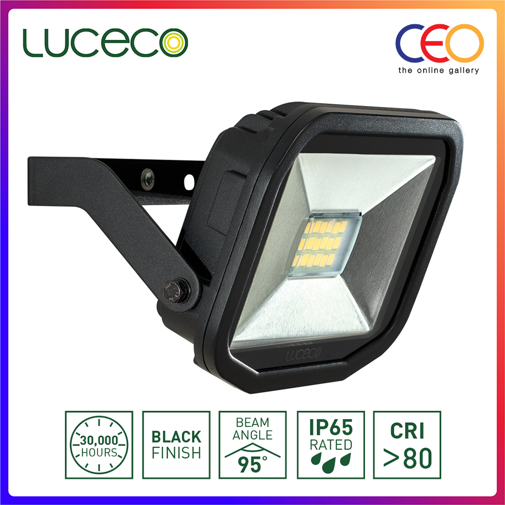 Luceco Guardian Slimline LED Floodlight 6500K Cool Daylight 15W 1200